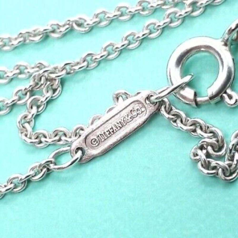 Tiffany&Co. Silver 925 1837 Triple Circle Pendant Necklace - Picture 7 of 9